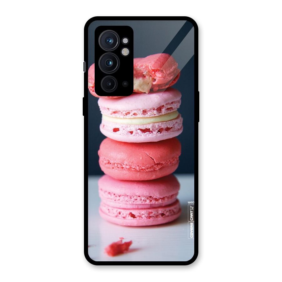 Pastel Macroons Glass Back Case for OnePlus 9RT 5G
