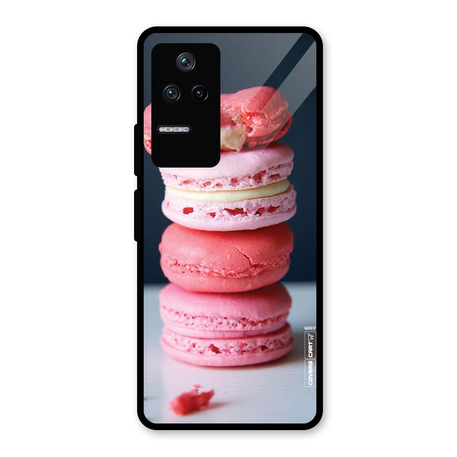 Pastel Macroons Glass Back Case for Poco F4 5G