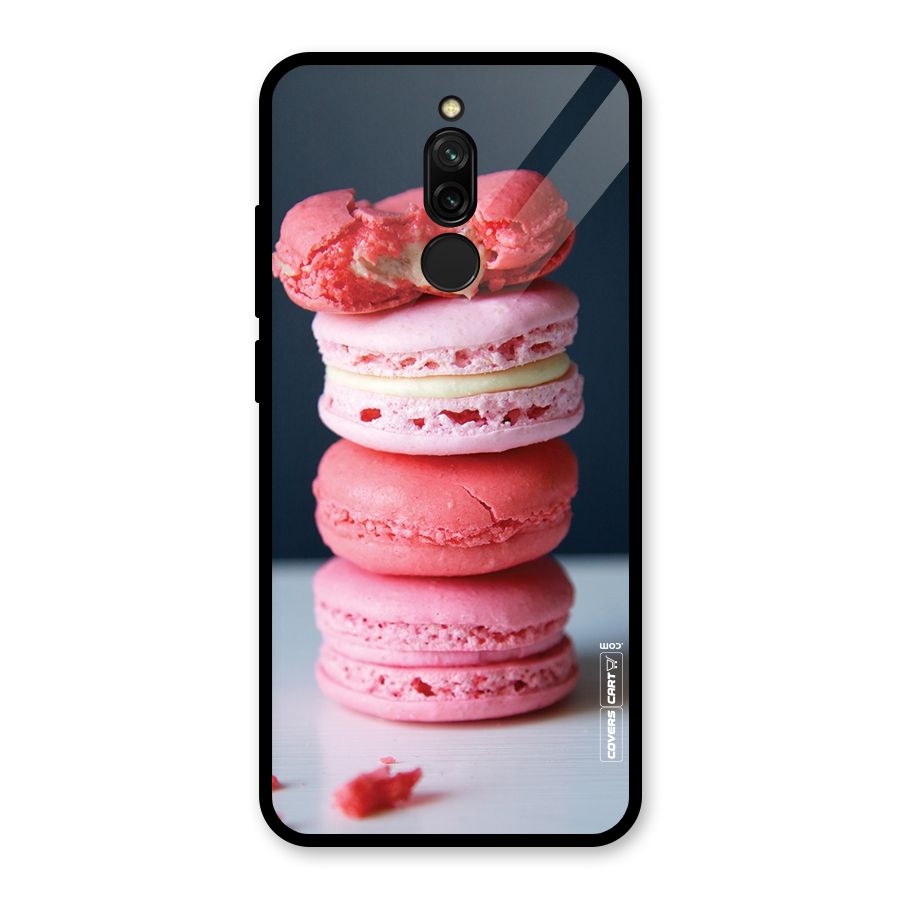 Pastel Macroons Glass Back Case for Redmi 8