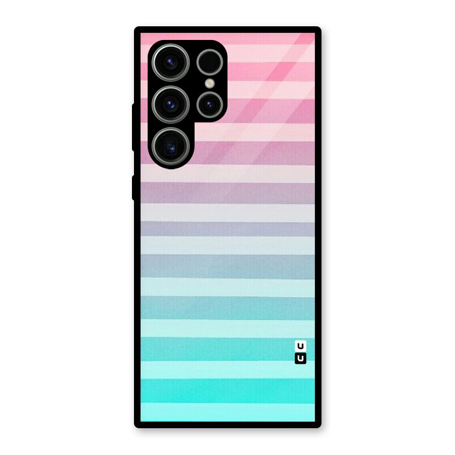 Pastel Ombre Glass Back Case for Galaxy S23 Ultra