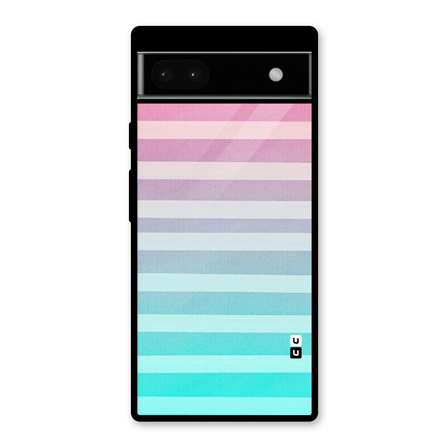 Pastel Ombre Glass Back Case for Google Pixel 6a