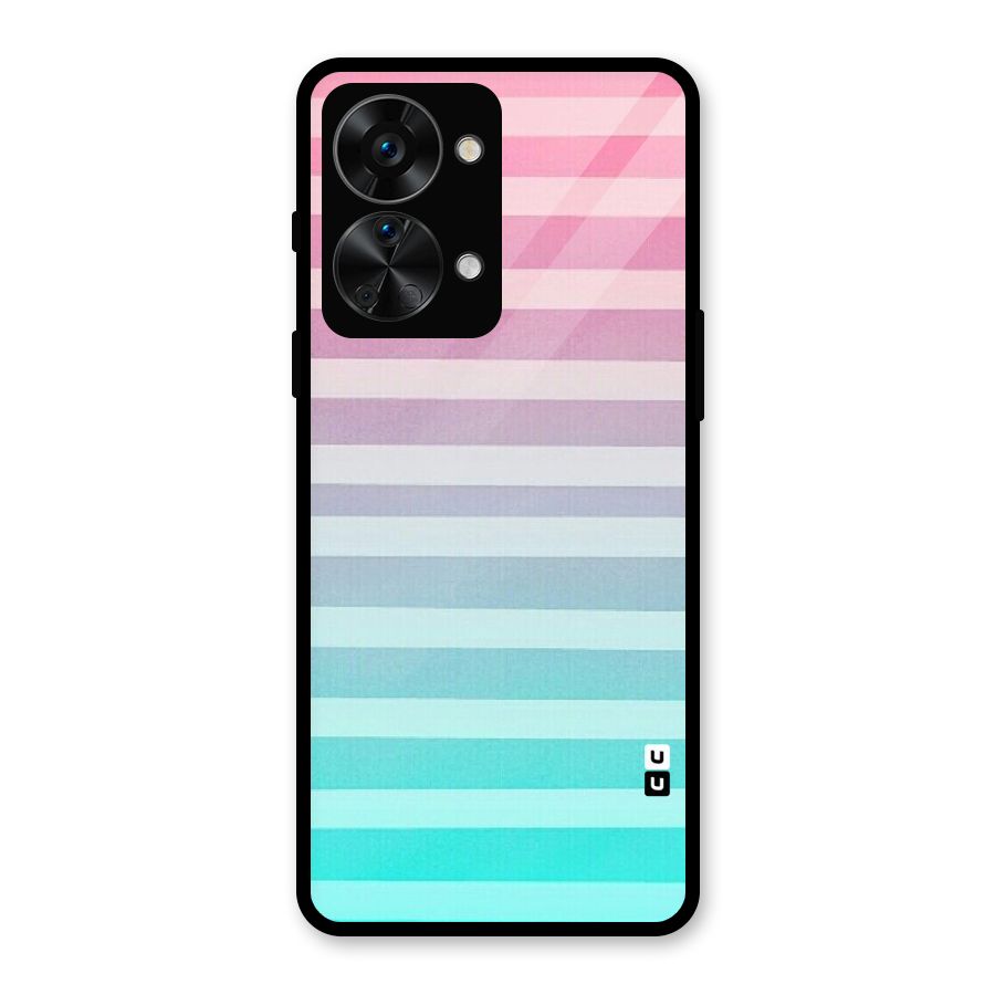 Pastel Ombre Glass Back Case for OnePlus Nord 2T