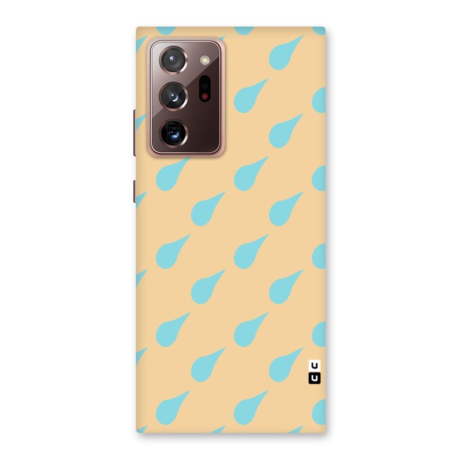 Pastel Orange Drops Back Case for Galaxy Note 20 Ultra