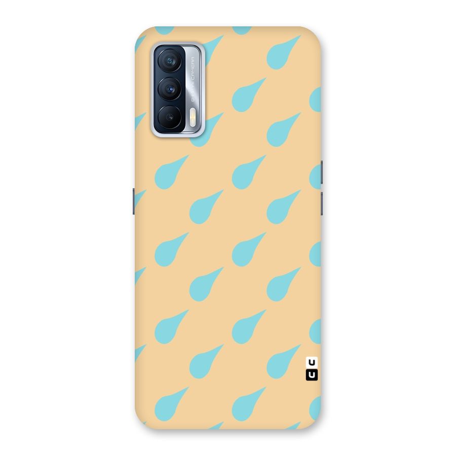 Pastel Orange Drops Back Case for Realme X7