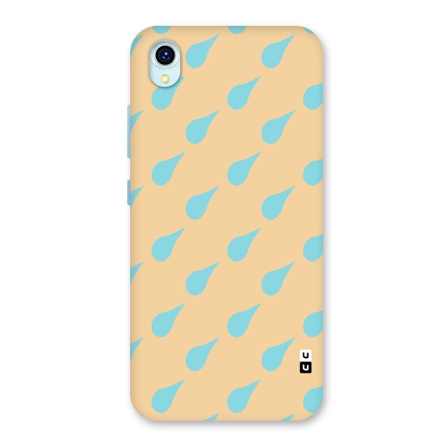 Pastel Orange Drops Back Case for Vivo Y1s