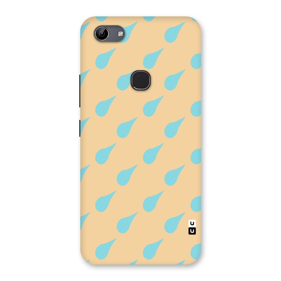 Pastel Orange Drops Back Case for Vivo Y81