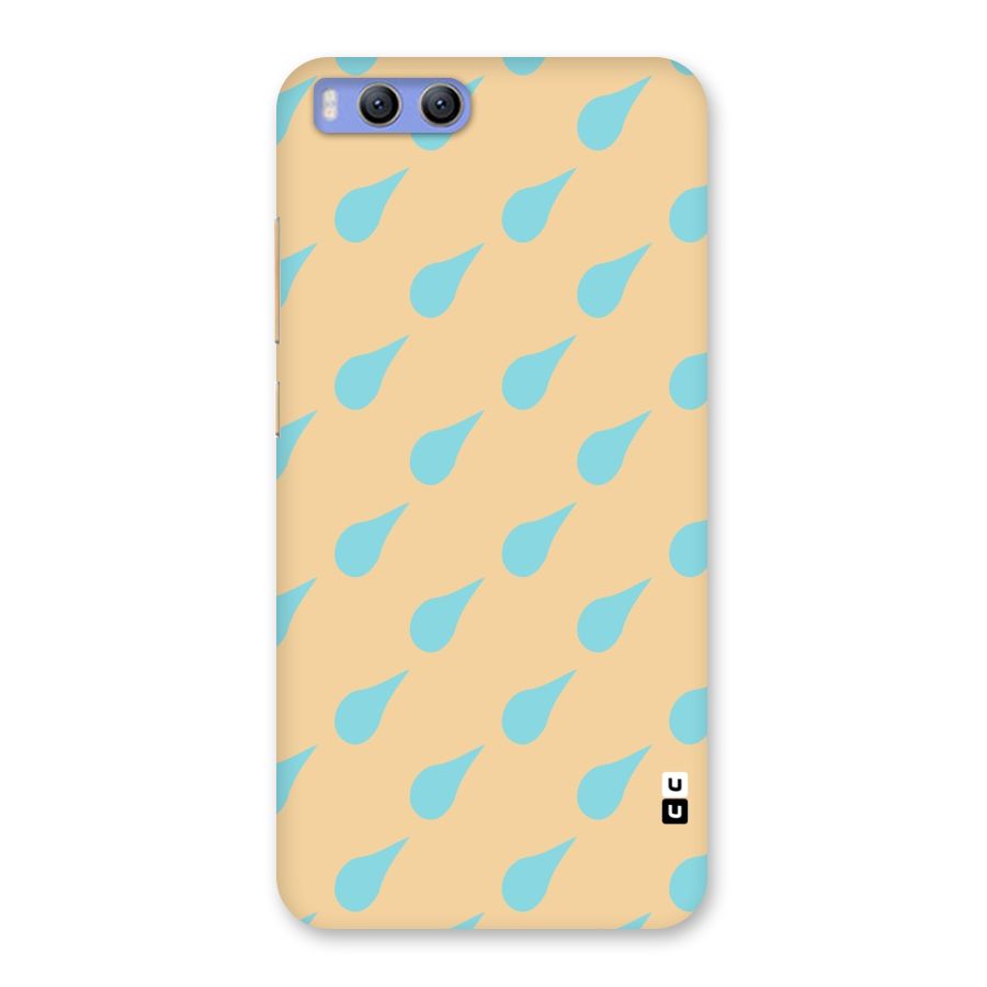 Pastel Orange Drops Back Case for Xiaomi Mi 6