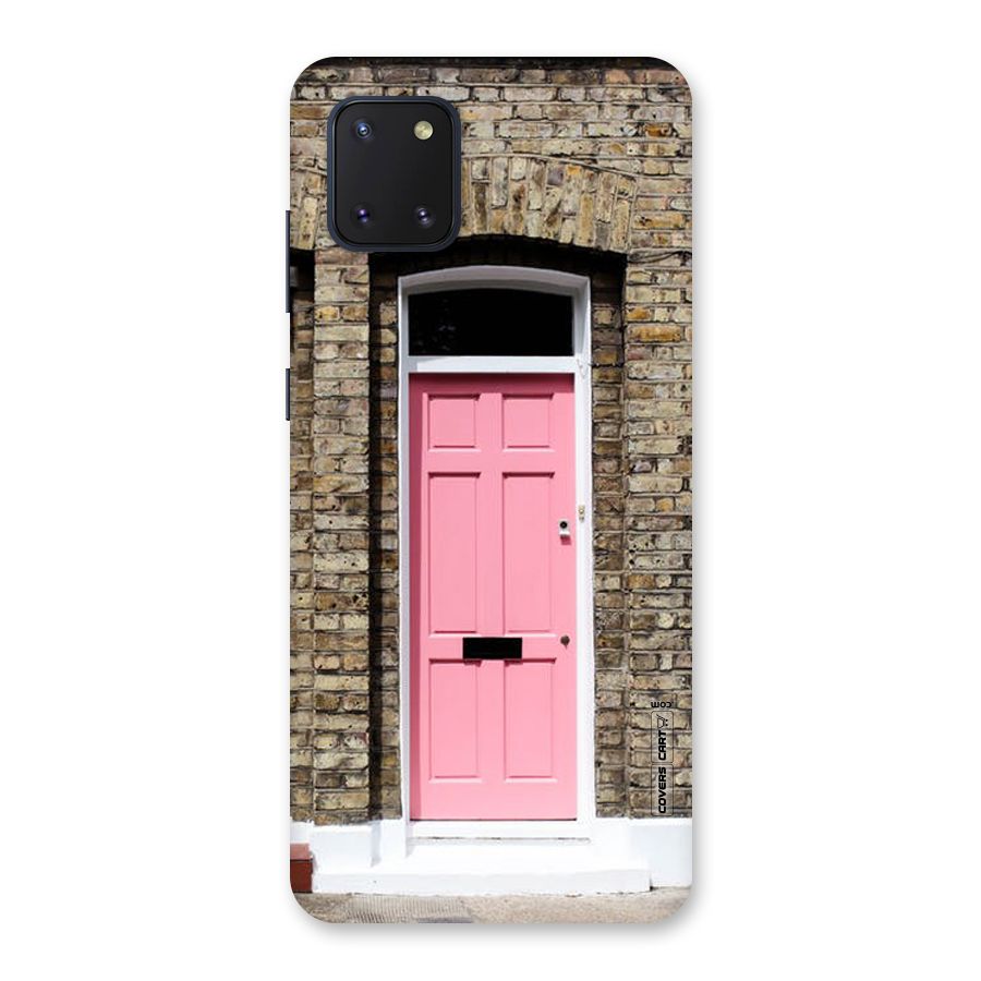 Pastel Pink Door Back Case for Galaxy Note 10 Lite
