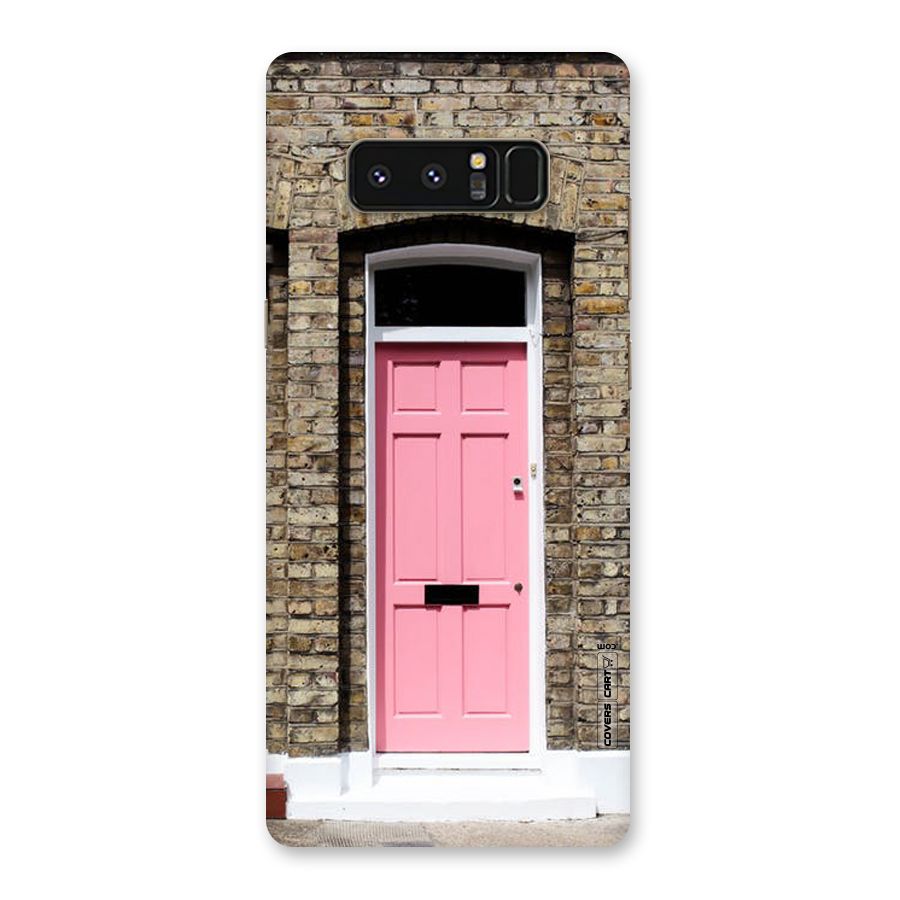 Pastel Pink Door Back Case for Galaxy Note 8