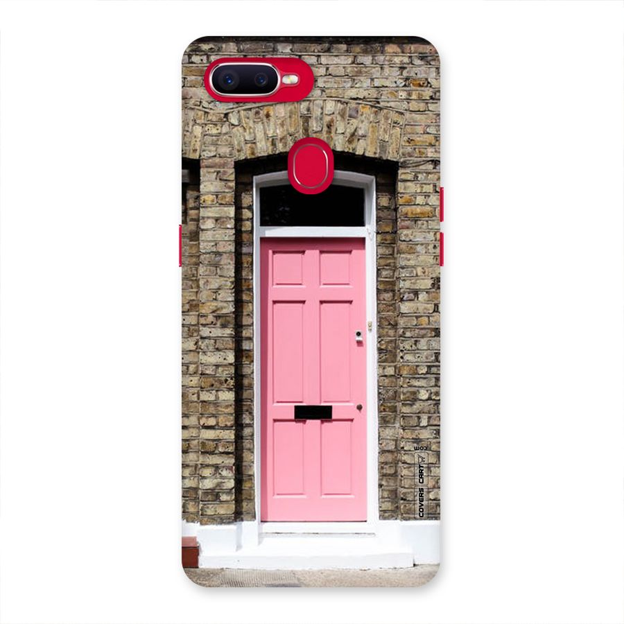 Pastel Pink Door Back Case for Oppo F9 Pro