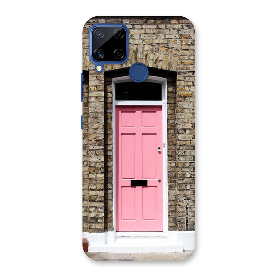Pastel Pink Door Back Case for Realme C15