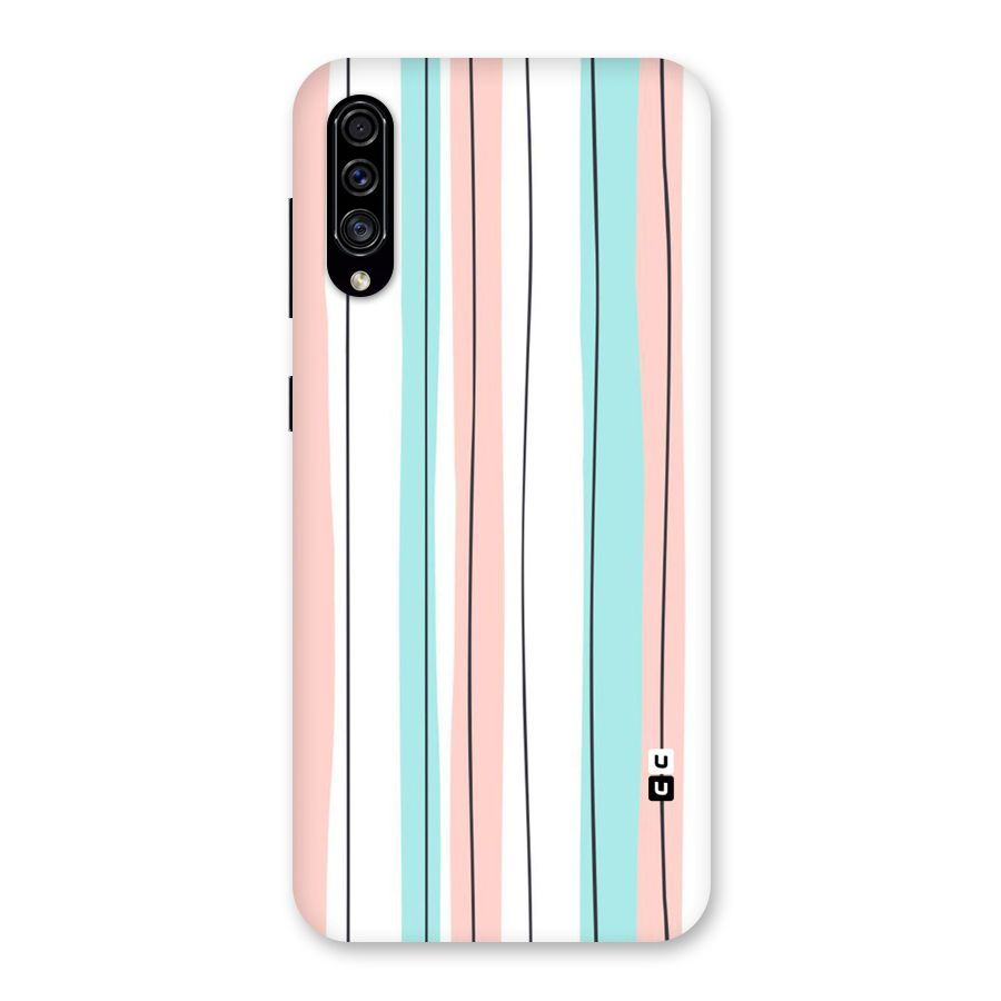 Pastel Tri Stripes Back Case for Galaxy A30s