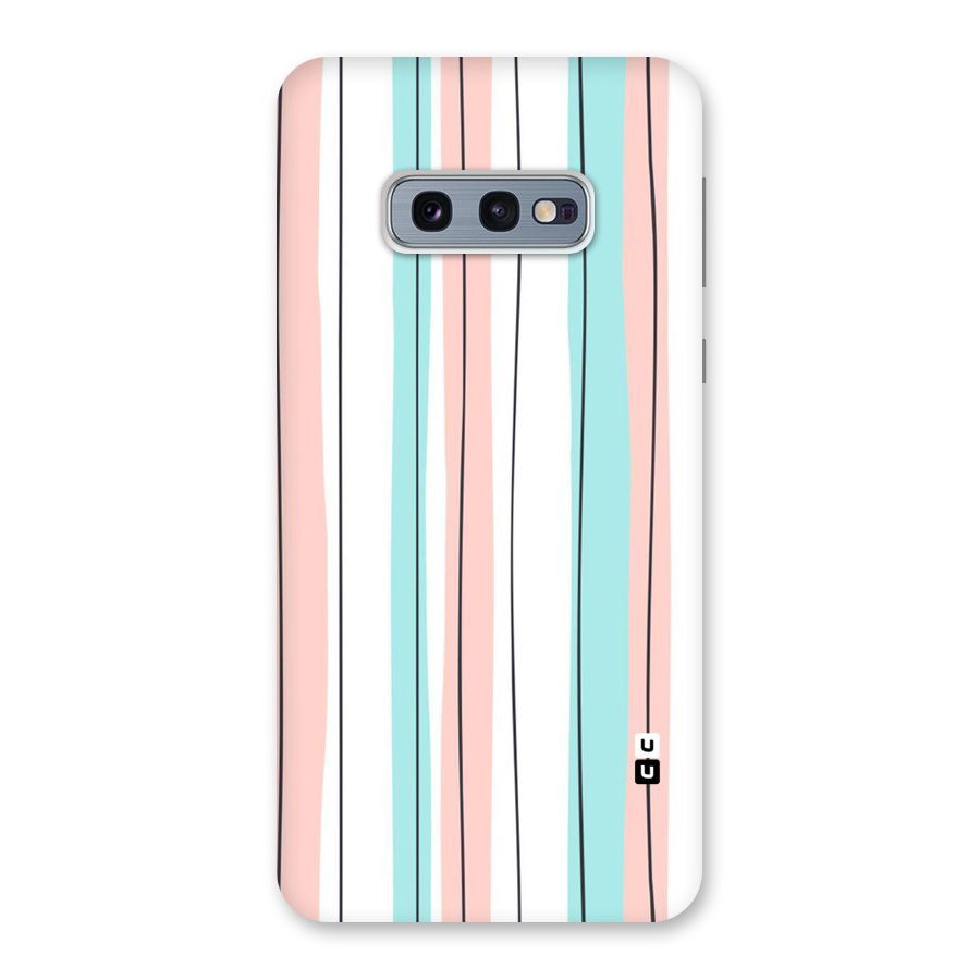 Pastel Tri Stripes Back Case for Galaxy S10e