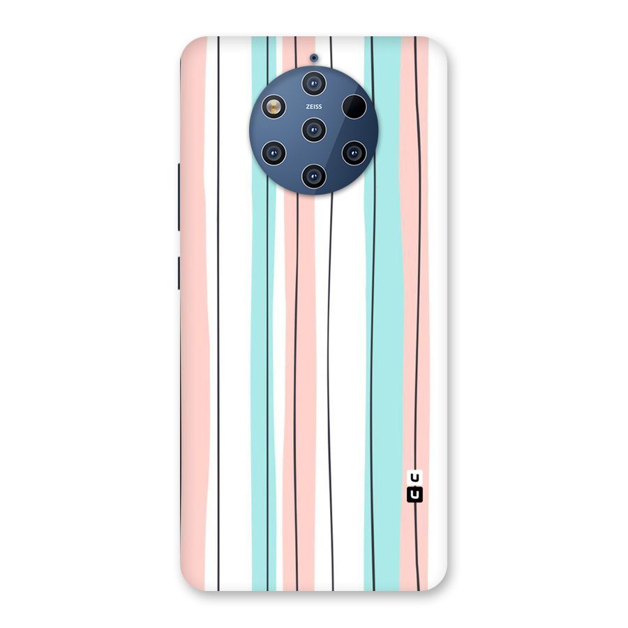 Pastel Tri Stripes Back Case for Nokia 9 PureView