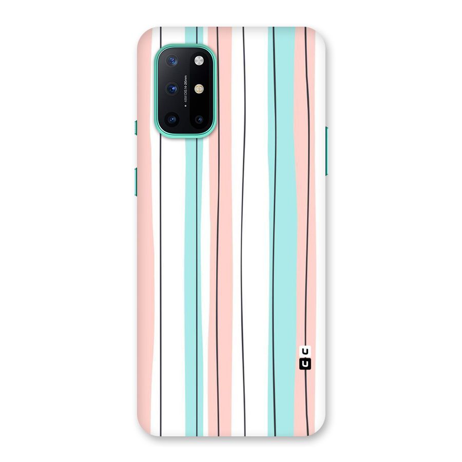 Pastel Tri Stripes Back Case for OnePlus 8T