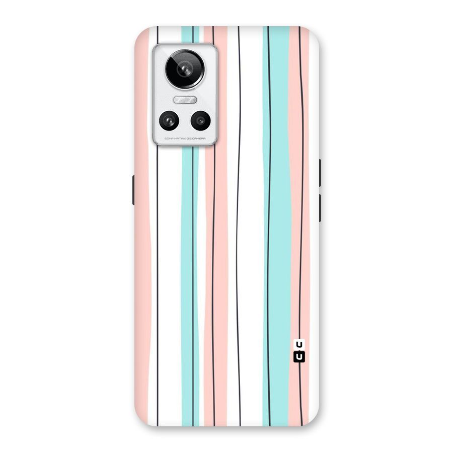 Pastel Tri Stripes Back Case for Realme GT Neo 3
