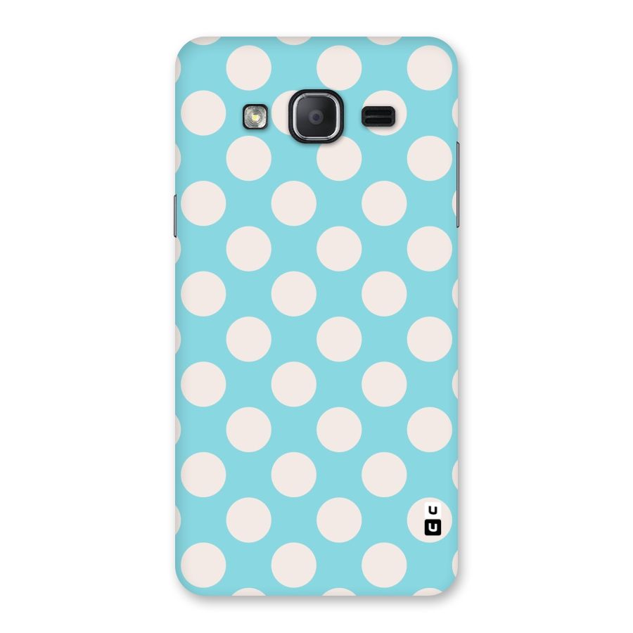 Pastel White Polka Dots Back Case for Galaxy On7 2015
