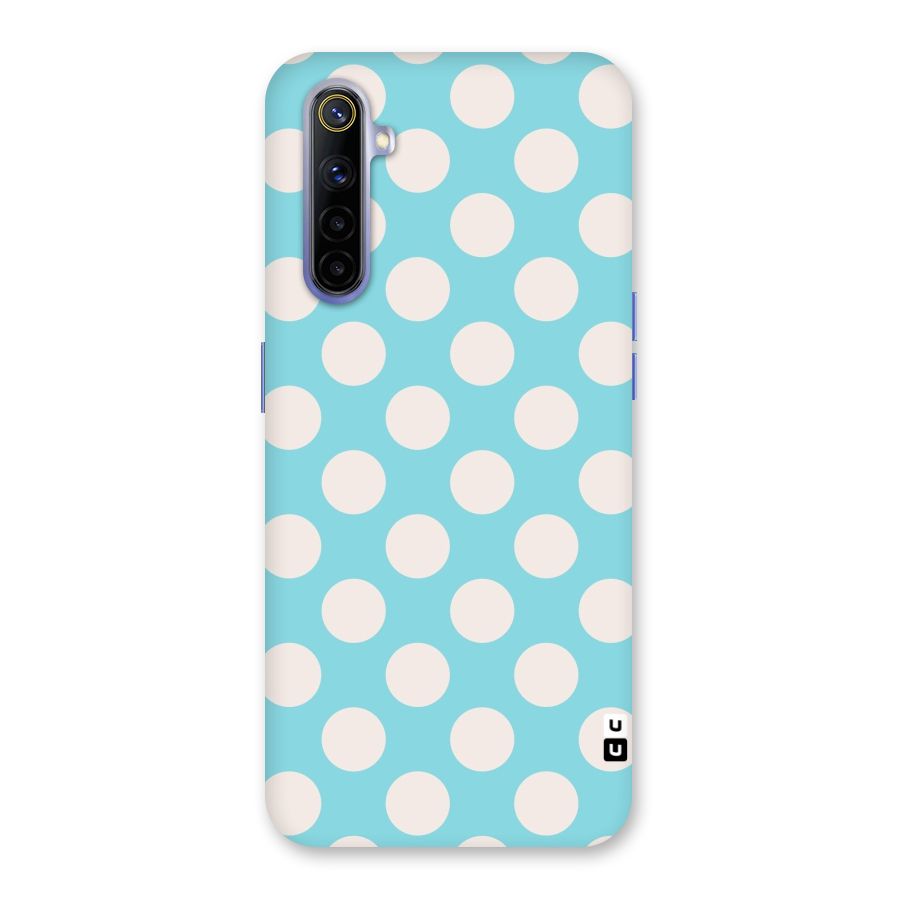 Pastel White Polka Dots Back Case for Realme 6i