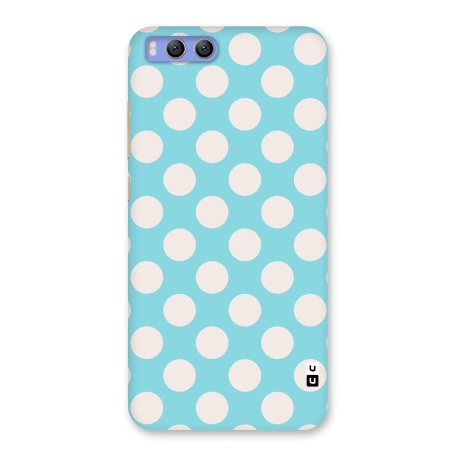 Pastel White Polka Dots Back Case for Xiaomi Mi 6