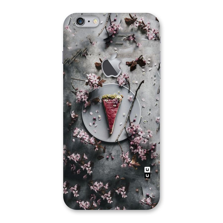 Pastry Florals Back Case for iPhone 6 Plus 6S Plus Logo Cut