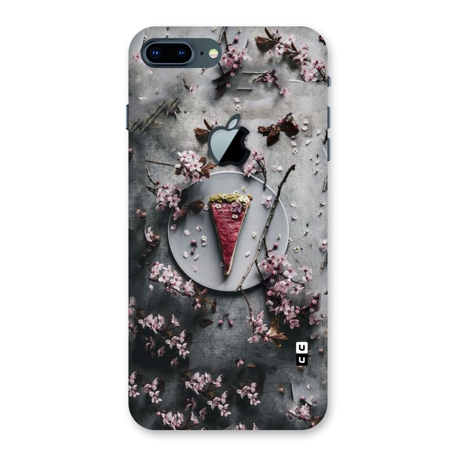 Pastry Florals Back Case for iPhone 7 Plus Apple Cut