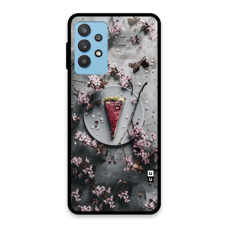 Pastry Florals Glass Back Case for Galaxy M32 5G