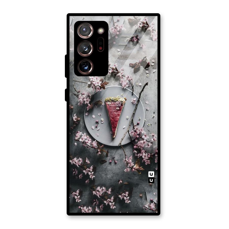 Pastry Florals Glass Back Case for Galaxy Note 20 Ultra 5G