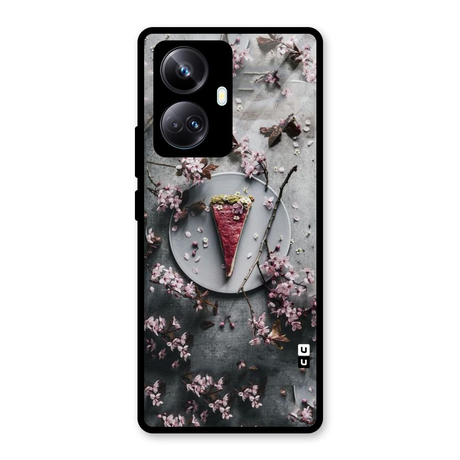 Pastry Florals Glass Back Case for Realme 10 Pro Plus