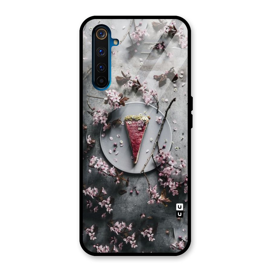 Pastry Florals Glass Back Case for Realme 6 Pro
