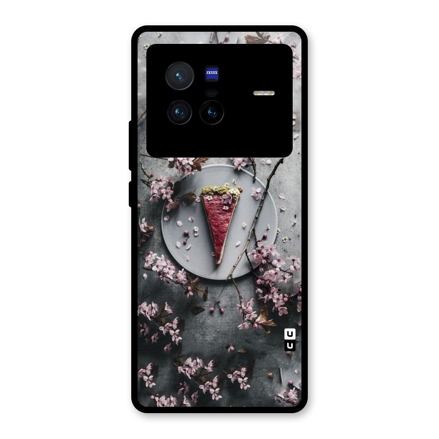 Pastry Florals Glass Back Case for Vivo X80