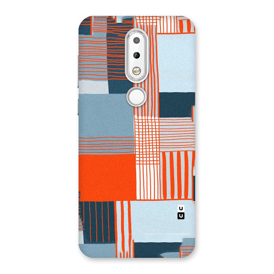 Pattern In Lines Back Case for Nokia 6.1 Plus