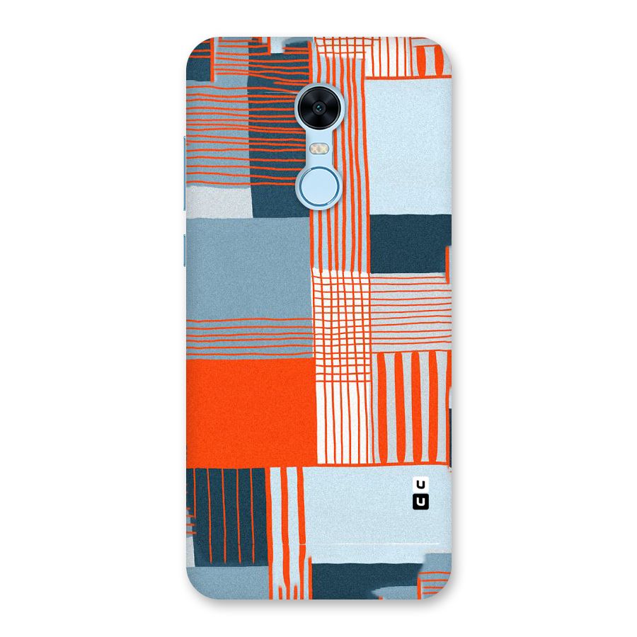 Pattern In Lines Back Case for Redmi Note 5