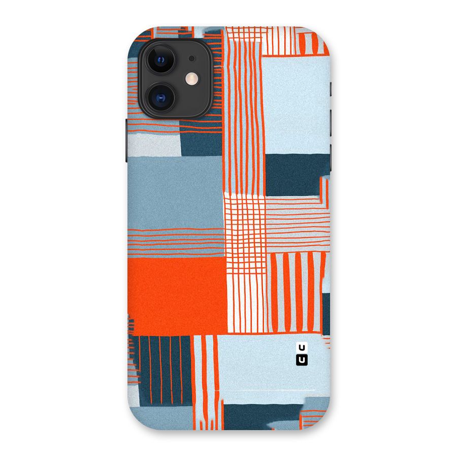 Pattern In Lines Back Case for iPhone 11