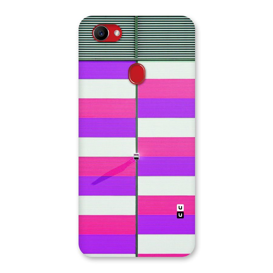 Patterns City Back Case for Oppo F7