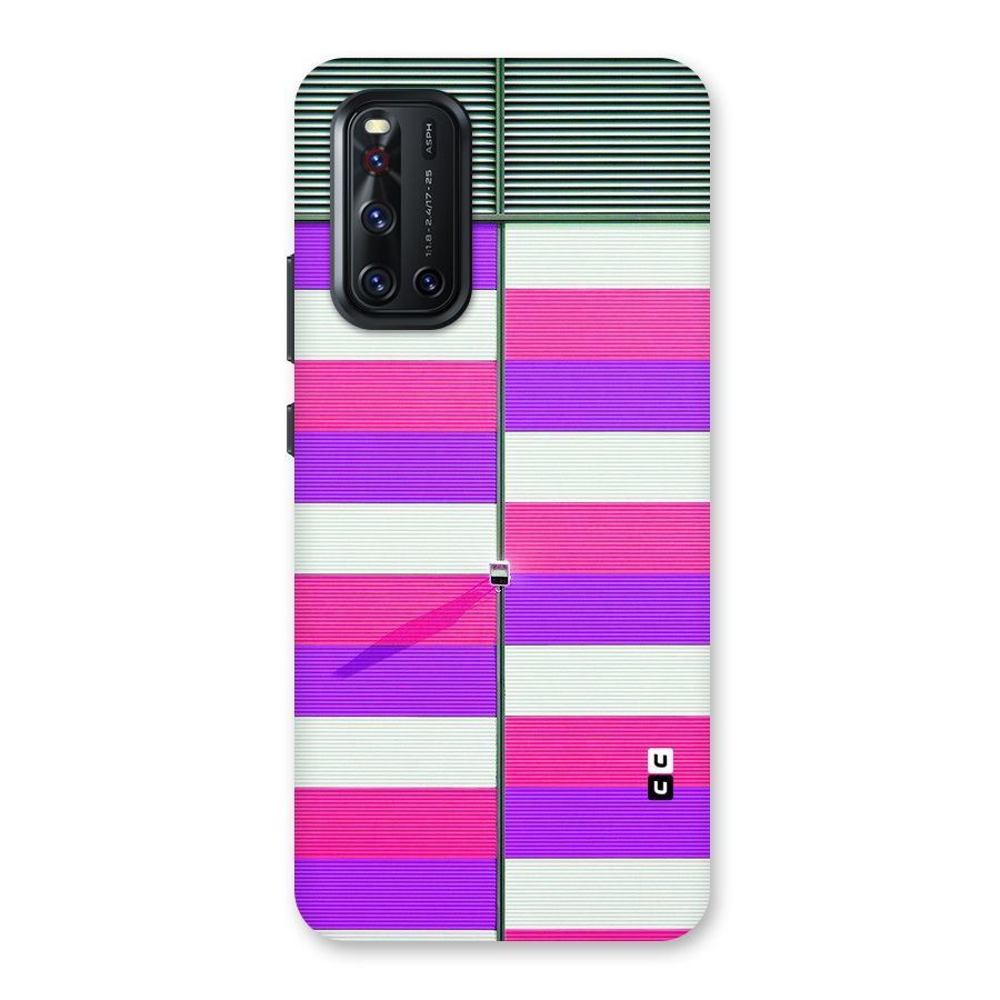Patterns City Back Case for Vivo V19