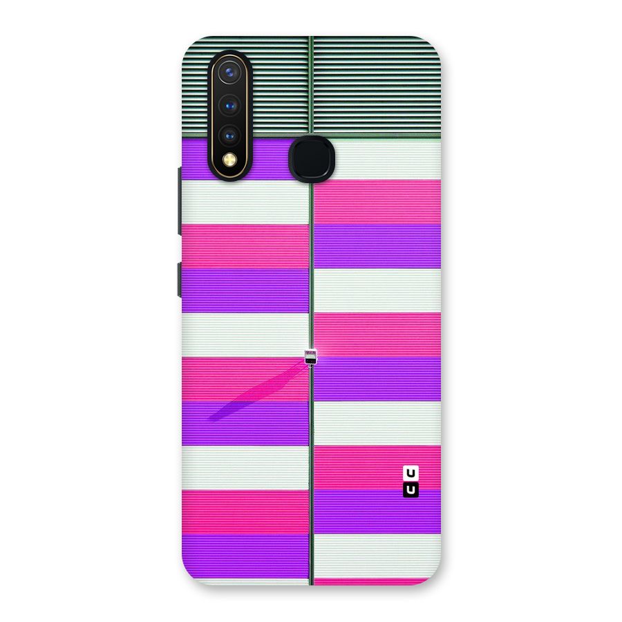 Patterns City Back Case for Vivo Y19