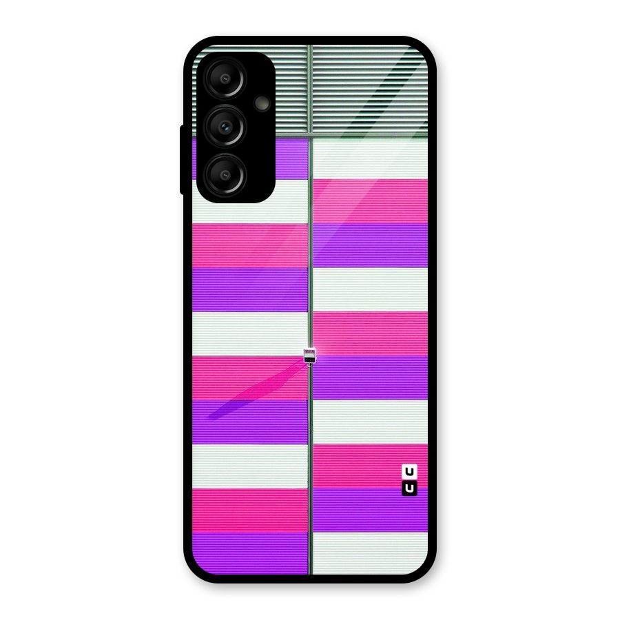 Patterns City Glass Back Case for Galaxy A14 5G
