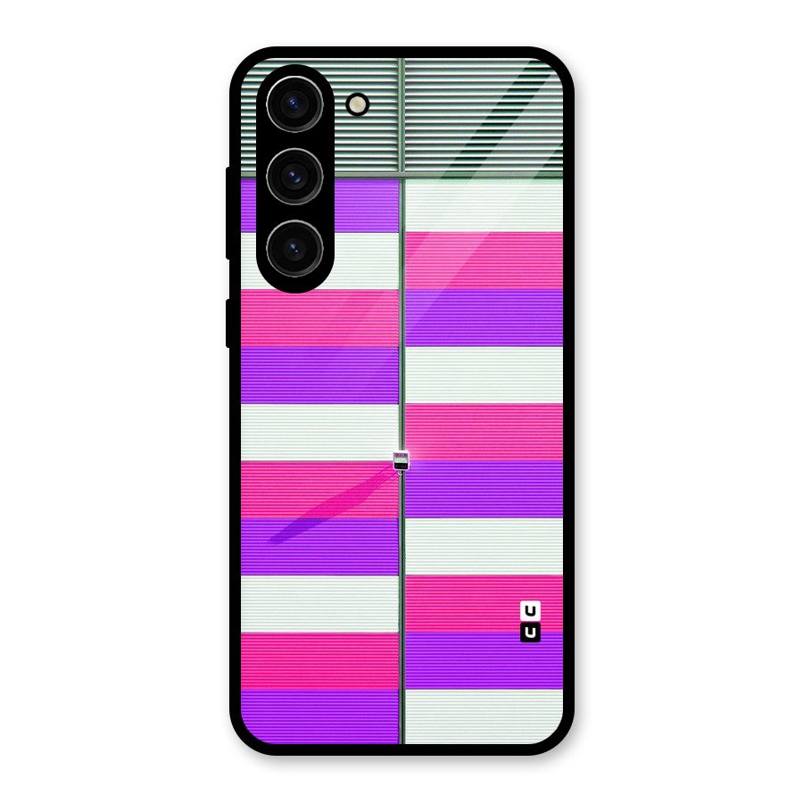Patterns City Glass Back Case for Galaxy S23 Plus