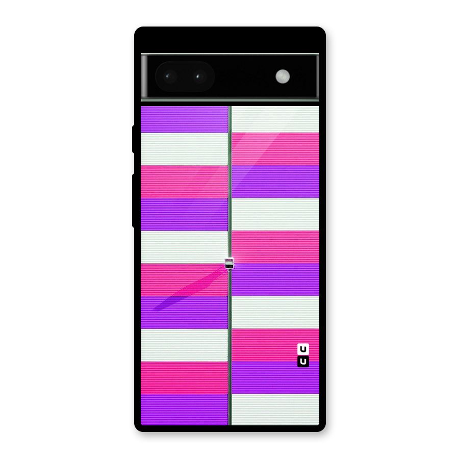 Patterns City Glass Back Case for Google Pixel 6a