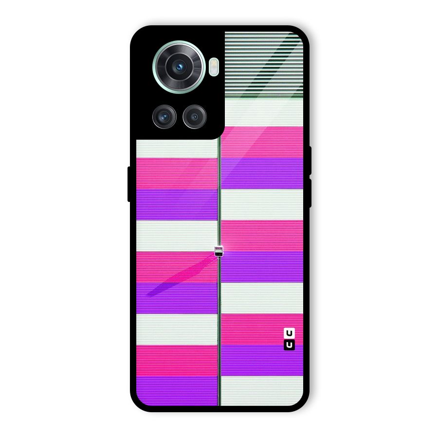 Patterns City Glass Back Case for OnePlus 10R