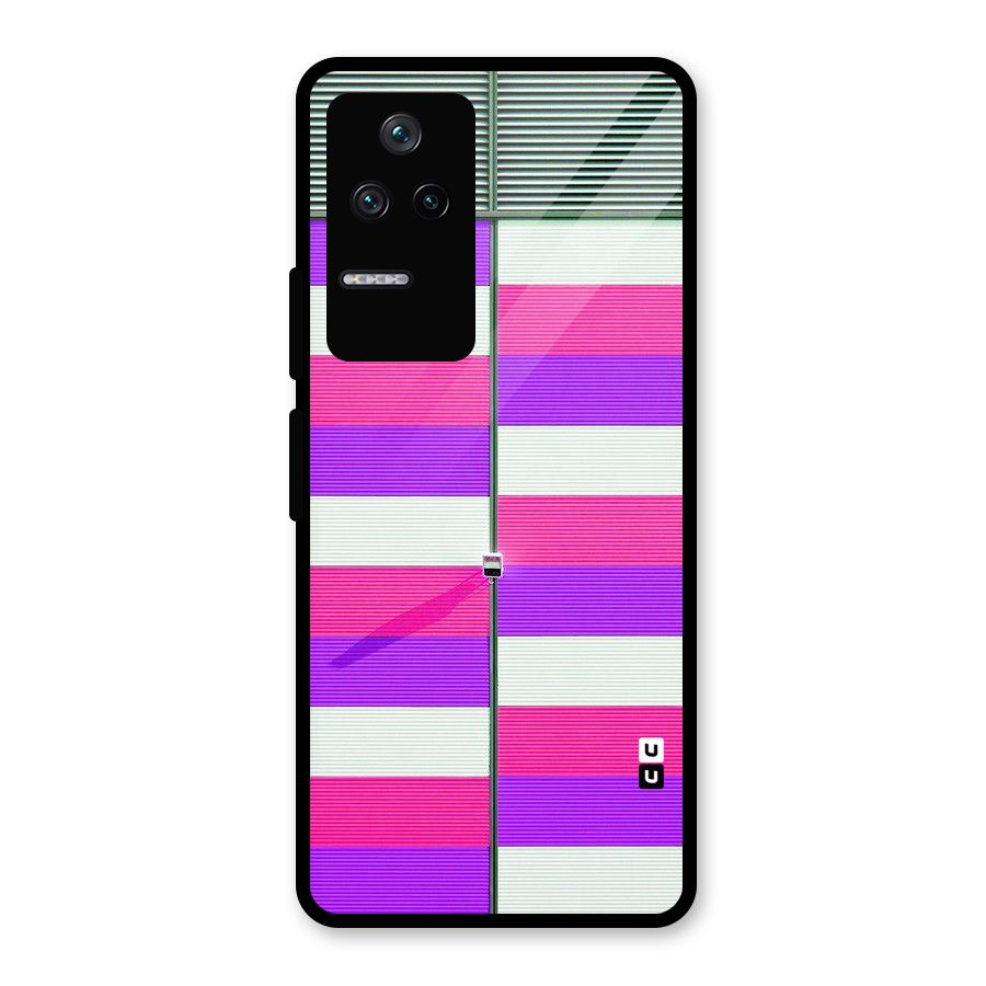 Patterns City Glass Back Case for Poco F4 5G
