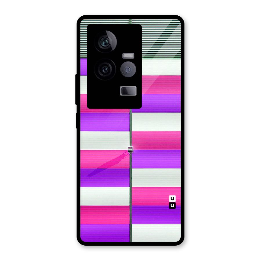 Patterns City Glass Back Case for Vivo iQOO 11 5G
