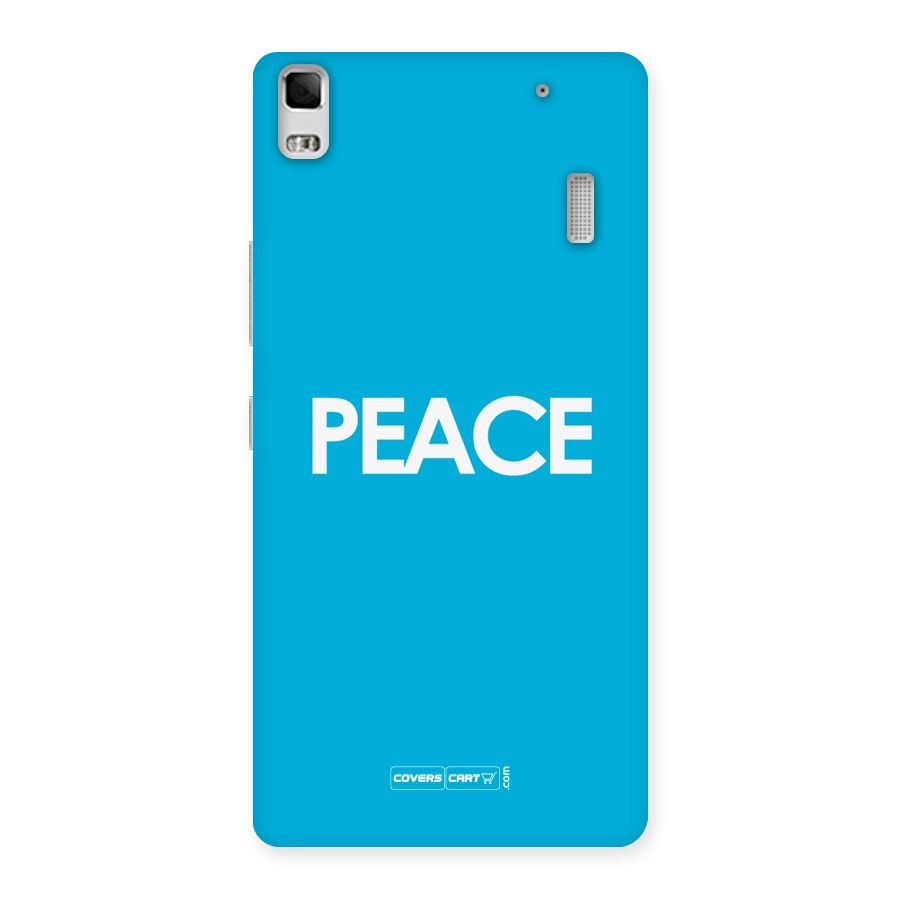 Peace Back Case for Lenovo K3 Note
