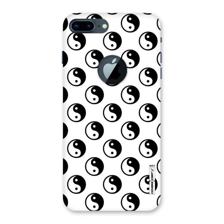 Peace Balls Back Case for iPhone 7 Plus Logo Cut