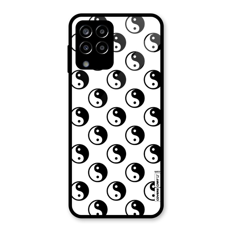 Peace Balls Glass Back Case for Galaxy M33