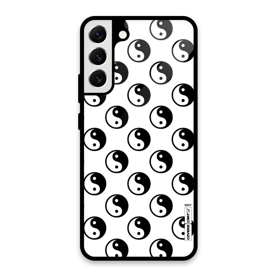 Peace Balls Glass Back Case for Galaxy S22 Plus 5G