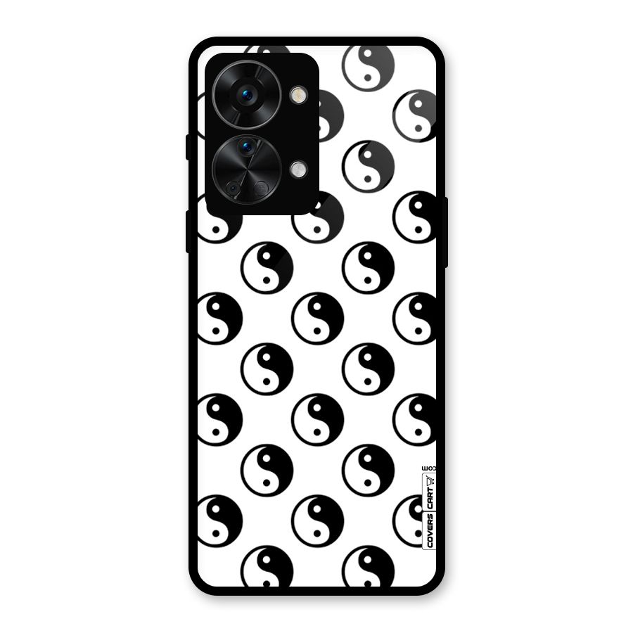 Peace Balls Glass Back Case for OnePlus Nord 2T