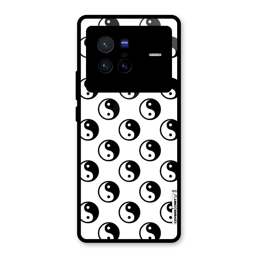 Peace Balls Glass Back Case for Vivo X80