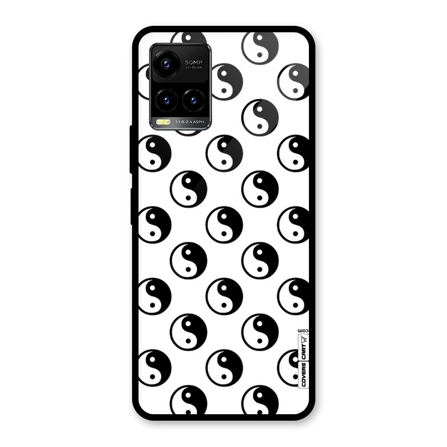 Peace Balls Glass Back Case for Vivo Y21T