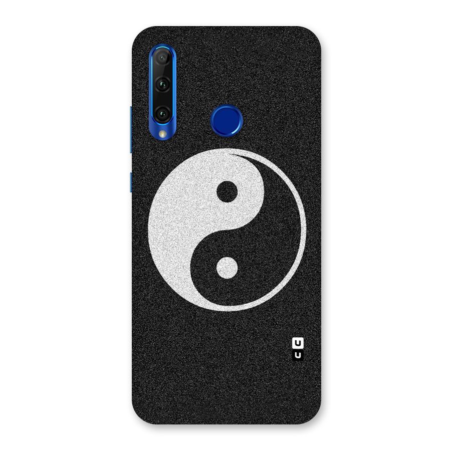 Peace Disorted Back Case for Honor 20i